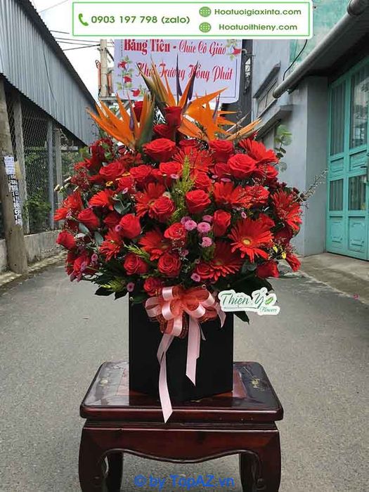Địa chỉ đáng tin cậy để đặt hoa khai trương tại Quận 12