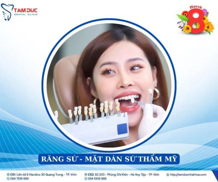 Hình ảnh phòng khám hiện đại tại Nha Khoa Tâm Đức