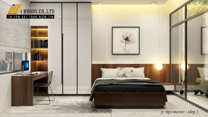 Không gian nội thất gỗ cao cấp đẳng cấp từ I-Woods