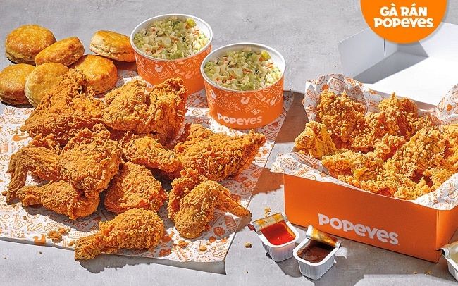Popeyes - Điểm hẹn lý tưởng cho tín đồ gà rán