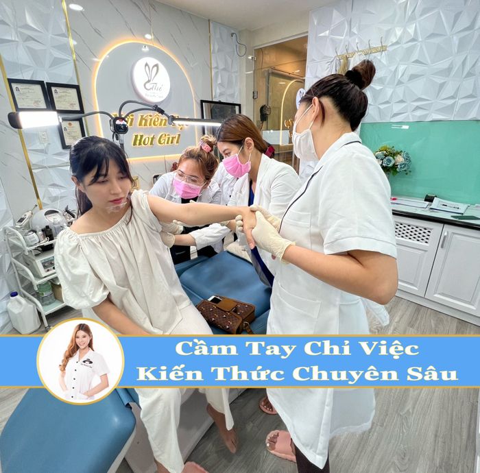 Không gian học tập hiện đại tại Thỏ Beauty Spa