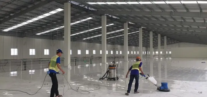 Hình ảnh thi công thực tế của Không Gian Hoàn Mỹ