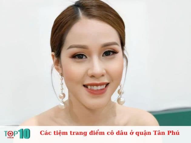 Các tiệm trang điểm cô dâu uy tín tại quận Tân Phú