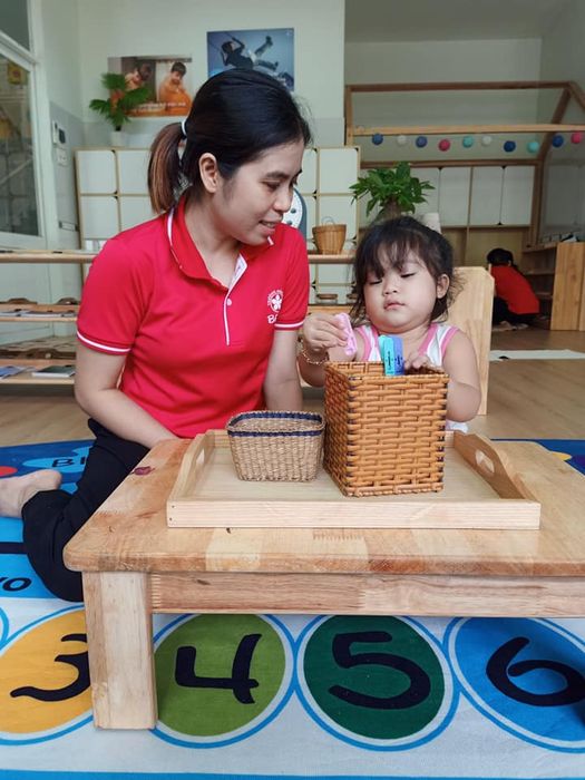 Không gian học tập đầy màu sắc tại Trường Mầm non BaBy