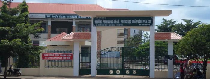 Trường THCS-THPT Tây Sơn - Hình Ảnh 2