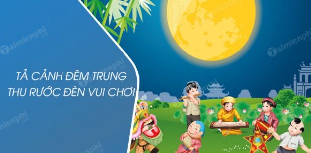 Hình ảnh minh họa sống động về đêm Trung Thu (Nguồn: Internet)