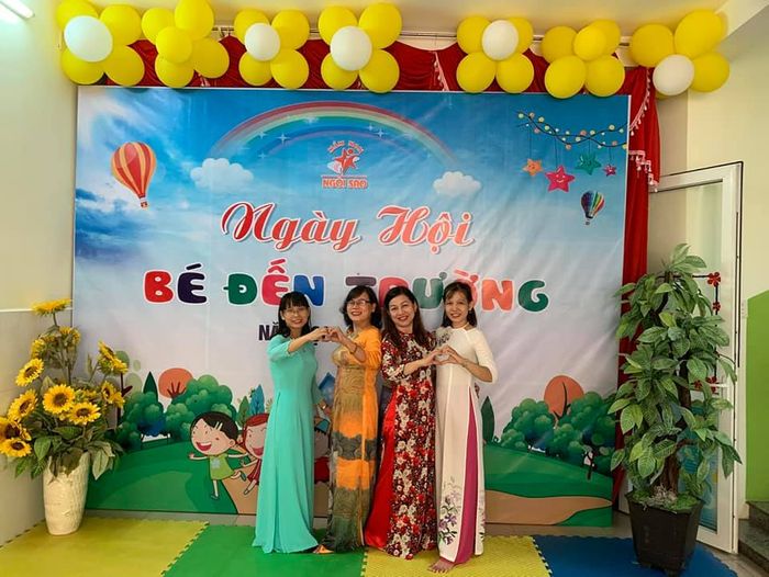 Hình ảnh thực tế Trường Mầm non Ngôi Sao Tuy Hòa