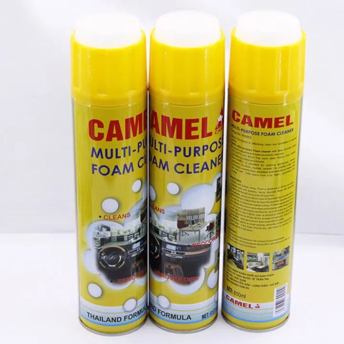 Hình ảnh thực tế dung dịch vệ sinh Camel - Thiết kế tiện dụng
