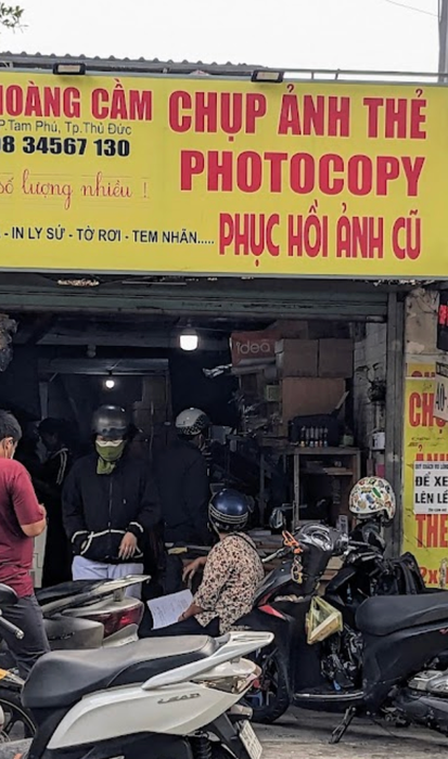 Không gian làm việc chuyên nghiệp tại Photocopy Hoàng Cầm