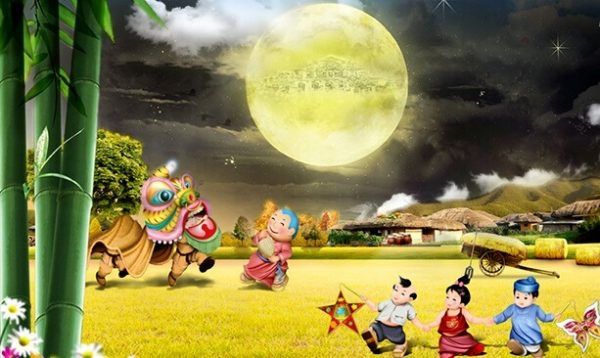 Hình ảnh minh họa sống động về đêm Trung Thu (Nguồn: Internet)