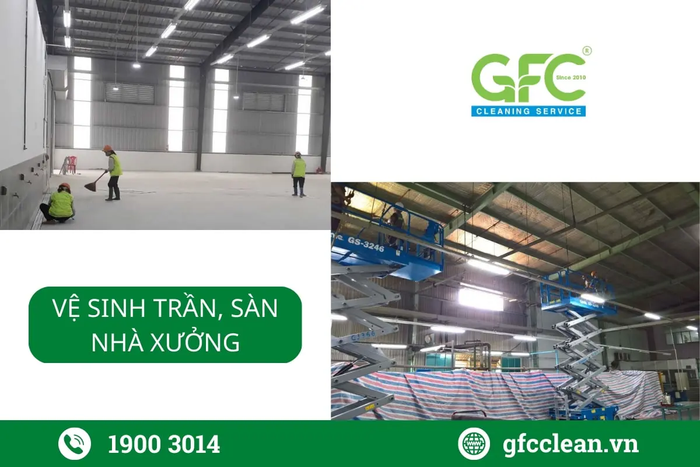 Hình ảnh công trình tiêu biểu do GFC CLEAN thực hiện