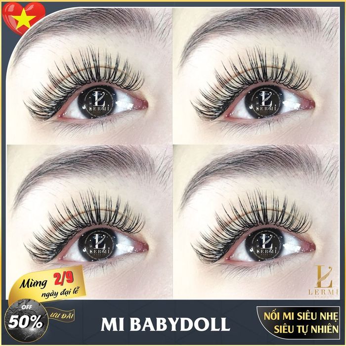 Học viên thực hành kỹ thuật nối mi volume tại Lermi - Ảnh 2