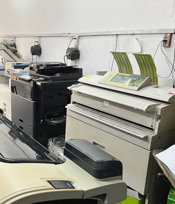 Hình ảnh thực tế tiệm Photocopy Trung Nhất