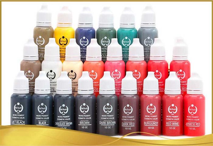 Hình ảnh mực xăm môi Biotouch chính hãng