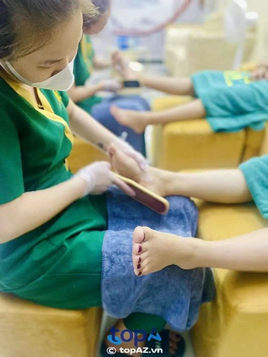 Địa chỉ spa chà gót chân uy tín tại Quận Gò Vấp