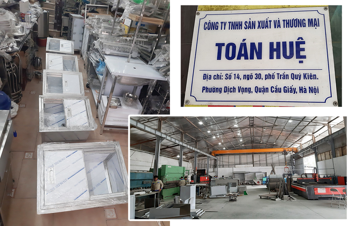 Hình ảnh xưởng sản xuất inox công nghệ cao của Toán Huệ