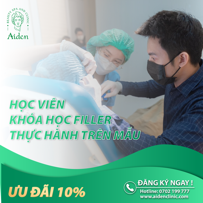 Hình ảnh thực tế về không gian đào tạo tại Aiden Beauty Spa & Clinic