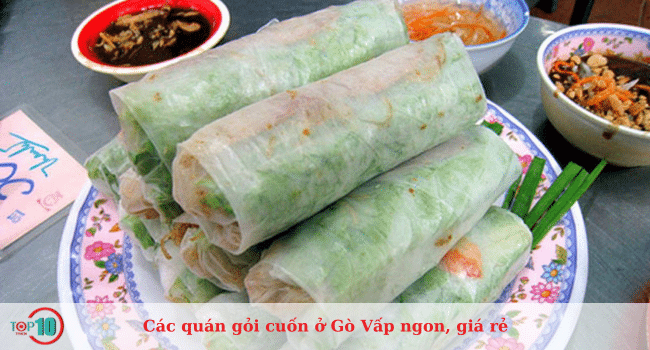 Top quán gỏi ngon nhất Gò Vấp - hương vị đặc biệt, giá cả bình dân