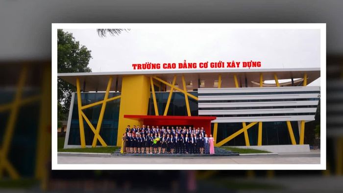 Khuôn viên hiện đại của Cao Đẳng Cơ Giới Xây Dựng