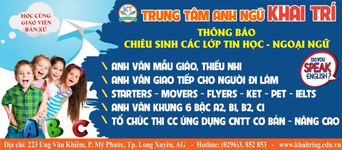Trung tâm Anh Ngữ Khai Trí - Hình ảnh 1