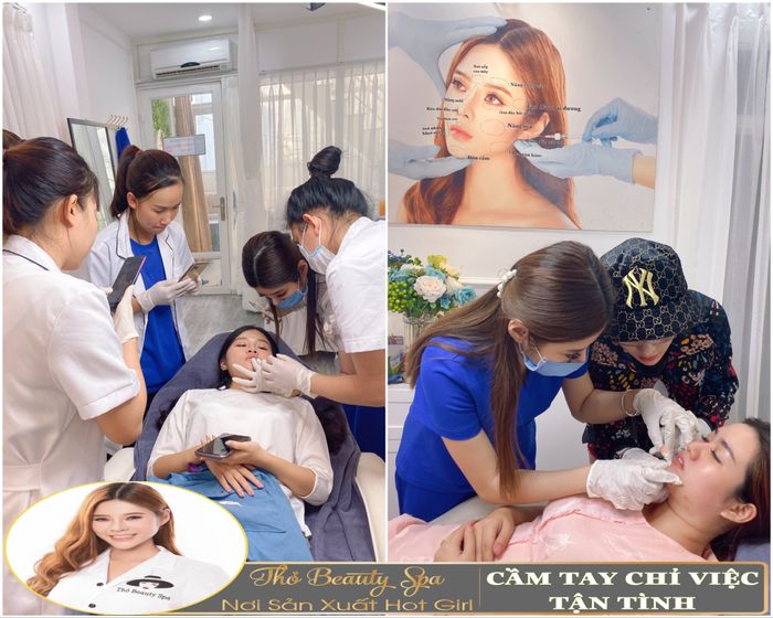 Không gian thực hành hiện đại tại Thỏ Beauty Spa