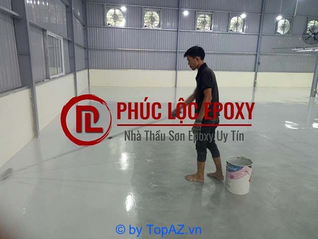 Dịch vụ sơn epoxy nhà xưởng TP.HCM uy tín, chất lượng