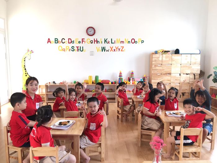 Hình ảnh đầu tiên về không gian học tập hiện đại tại Mầm Non HAPPY SCHOOL