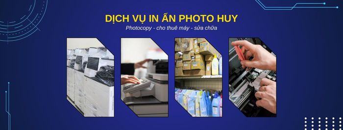 Không gian làm việc chuyên nghiệp tại Huy Photocopy
