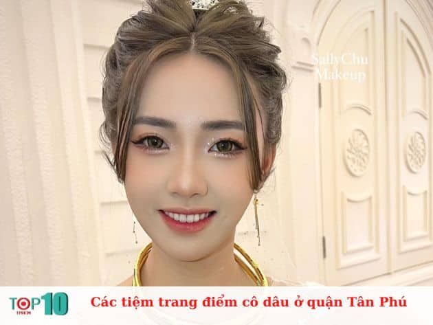 Các tiệm trang điểm cô dâu uy tín tại quận Tân Phú