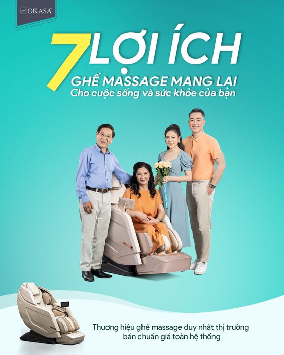 Hình ảnh sản phẩm ghế massage Okasa