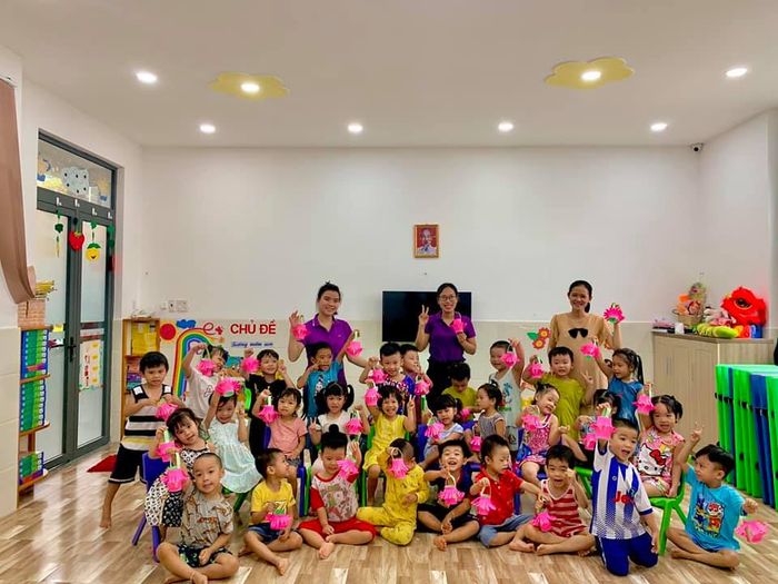 Không gian học tập đầy màu sắc tại Trường Mầm Non Cầu Vồng Phú Yên