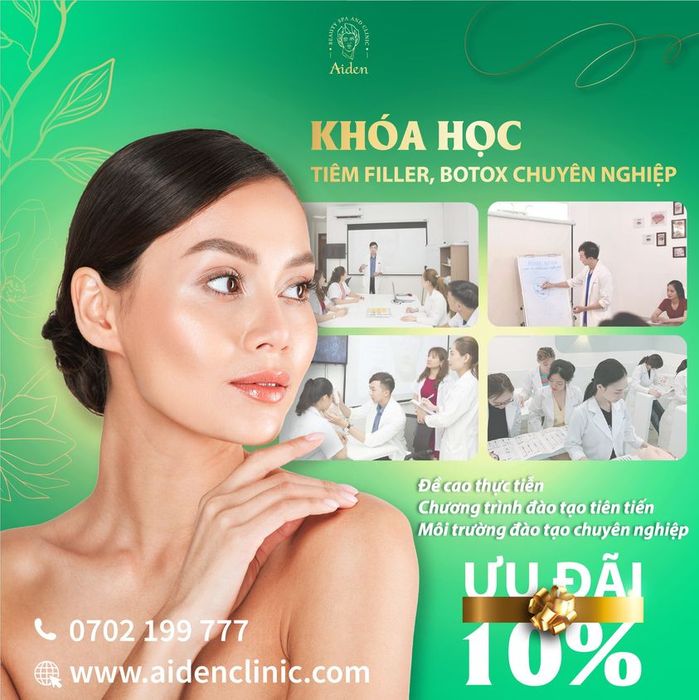 Hình ảnh không gian đào tạo tại Aiden Beauty Spa & Clinic
