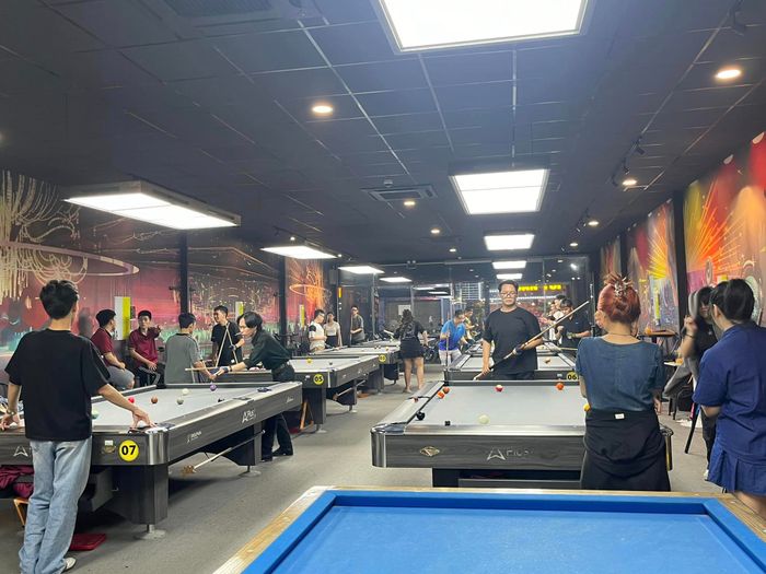 Không gian chuyên nghiệp tại Sài Gòn 39 Billiard Club