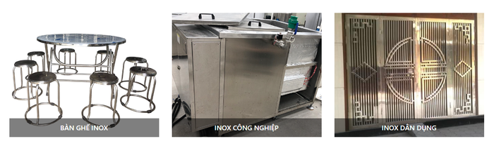 Hình ảnh thi công thực tế đẳng cấp của Inox Tân Trường Giang