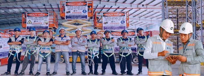 Hình ảnh thi công thực tế của ISS Việt Nam