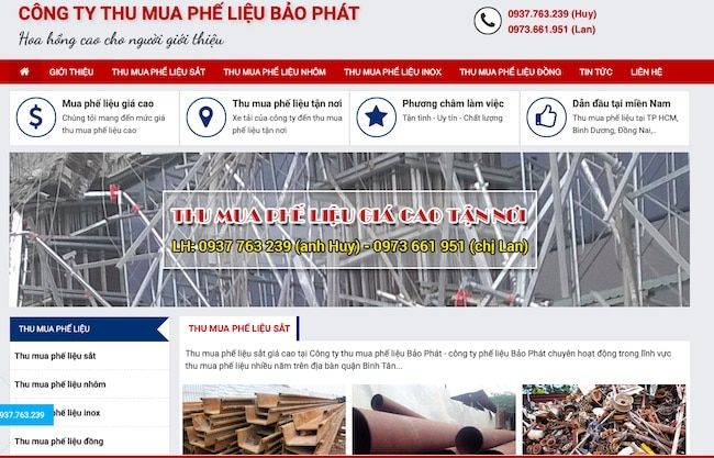 Công Ty TNHH Thu Mua Phế Liệu Bảo Phát