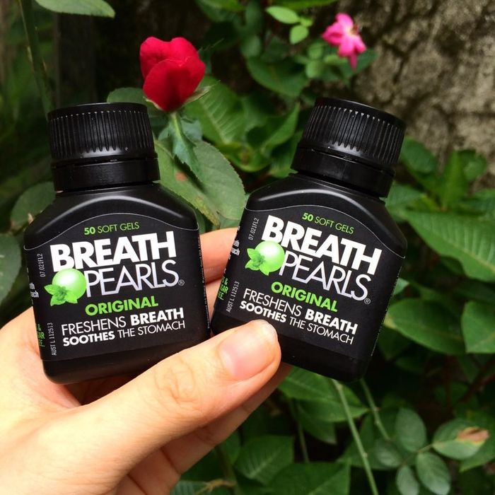 Hình ảnh thực tế viên ngậm Breath Pearls