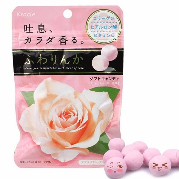Hình ảnh kẹo thơm miệng Kracie Fuwarinka Soft Candy