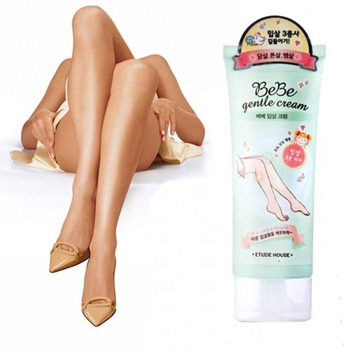 Hình ảnh thực tế sản phẩm Bebe Gentle Cream trị viêm nang lông