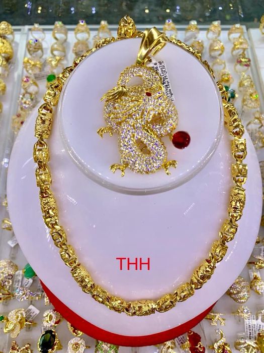 Không gian sang trọng tại tiệm vàng Tân Hòa Hưng