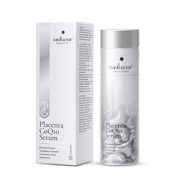 Hình ảnh serum dưỡng trắng chống lão hóa Sakura Placenta CoQ10