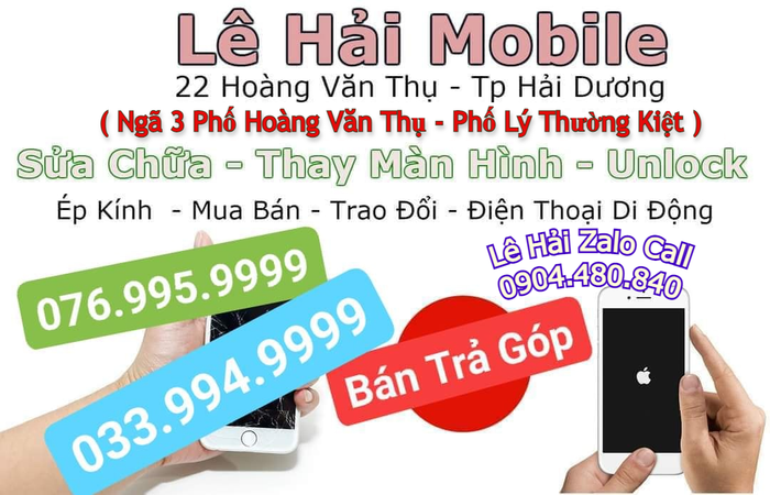 Không gian làm việc chuyên nghiệp tại Lê Hải Mobile