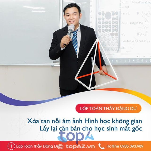 Thầy Đặng Hoàng Dư – Chuyên gia luyện thi Toán hàng đầu tại TPHCM