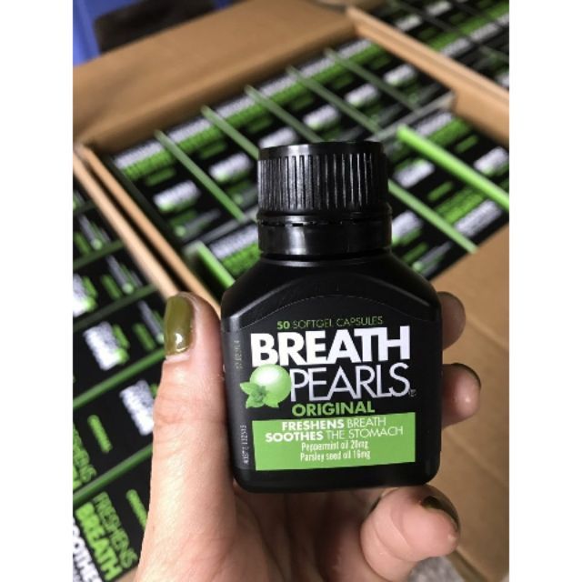 Bộ sưu tập hình ảnh viên ngậm Breath Pearls