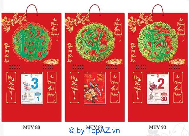 In ấn AZ - Địa chỉ in lịch tết uy tín hàng đầu tại Hà Nội