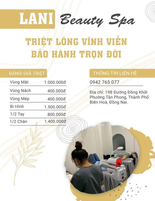 Hình ảnh Lani Beauty Spa - Không gian sang trọng đạt chuẩn