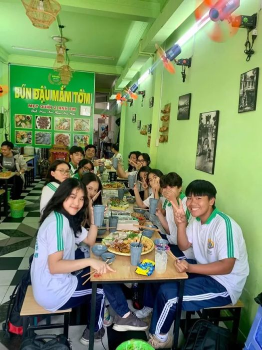 Tiệm bún đậu mắm tôm với giá cả phải chăng tại Quận 6