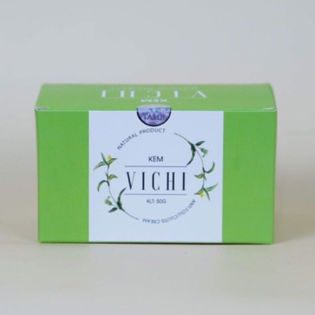 Hình ảnh thực tế kem trị viêm nang lông Vichi