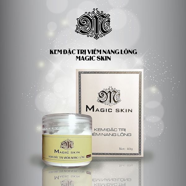 Hình ảnh minh họa kem trị viêm nang lông Magic Skin