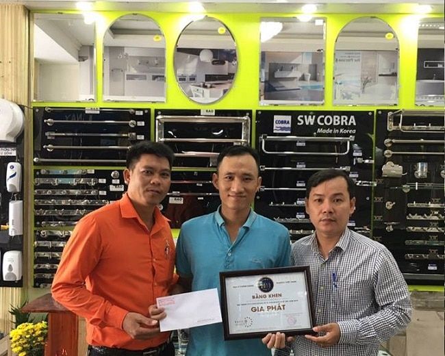Gia Phát – Một trong 10 cửa hàng uy tín hàng đầu tại TP.HCM cung cấp thiết bị vệ sinh chất lượng.